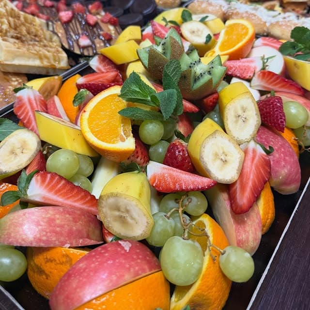Événement O'Brunch — brunch fruit table